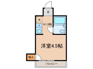 グレースハイムの物件間取画像